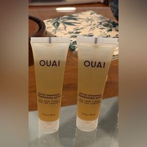 2 OUAI Detox Shampoo Travel Size 1 Oz New